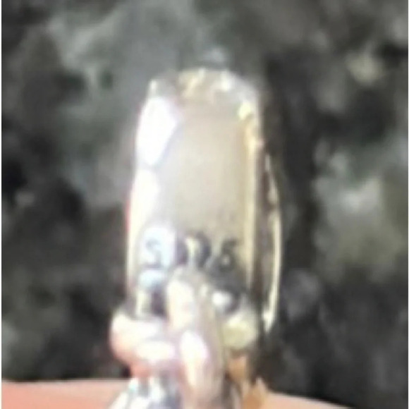 Pandora stiletto swarovski crystals charm - Picture 4 of 5